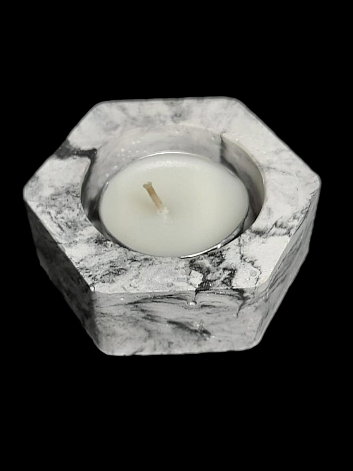 Porta Vela Hexagonal Alt